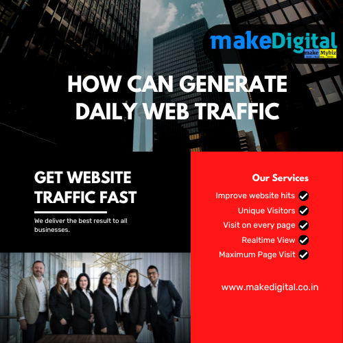 How can generate daily Web Traffic
